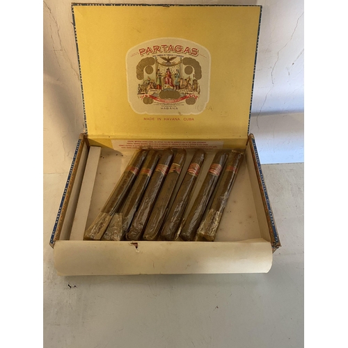 474 - Part box Patagas Cuban cigars