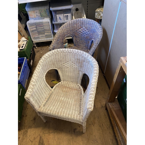 948 - 2 cane chairs