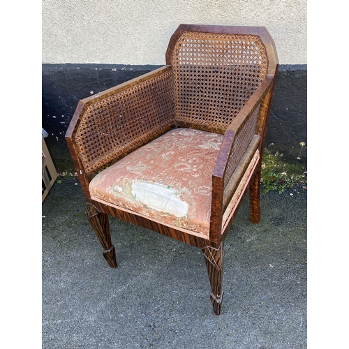 959 - Cane arm chair