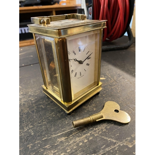 1005 - Brass carriage clock-working