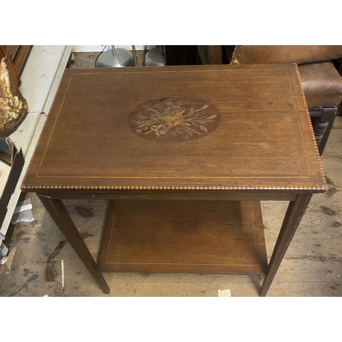 833 - Inlaid occasional table