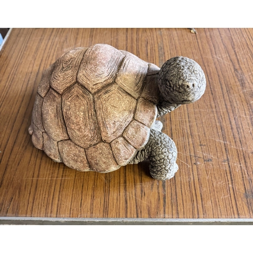 523 - Stoneware tortoise