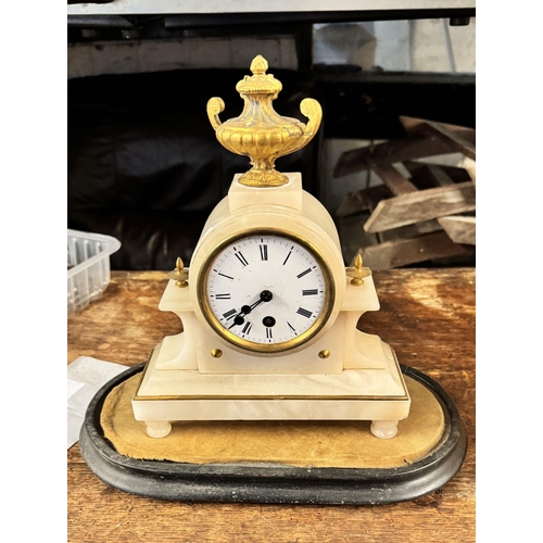 541 - Victorian marble clock