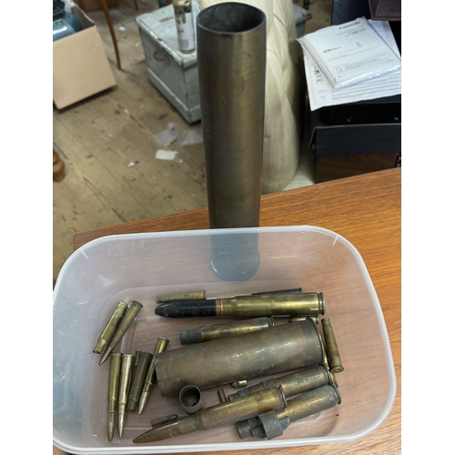 58 - Brass shell cases