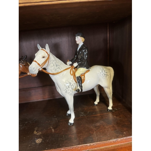 255 - Beswick female rider & horse