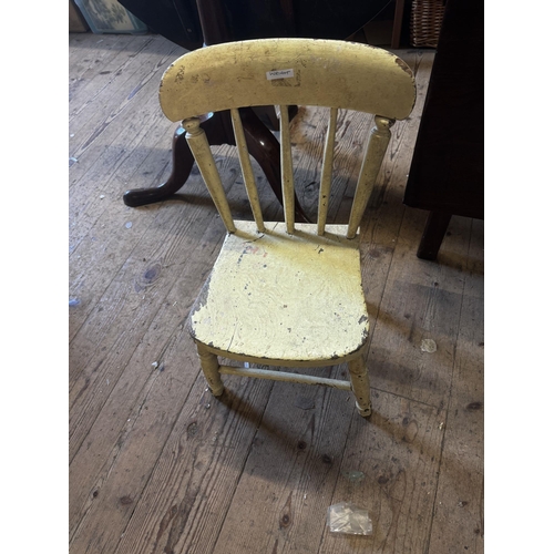 312 - Childs painted chair