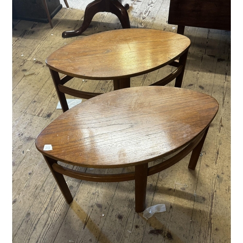 318 - 2teak mid century tables