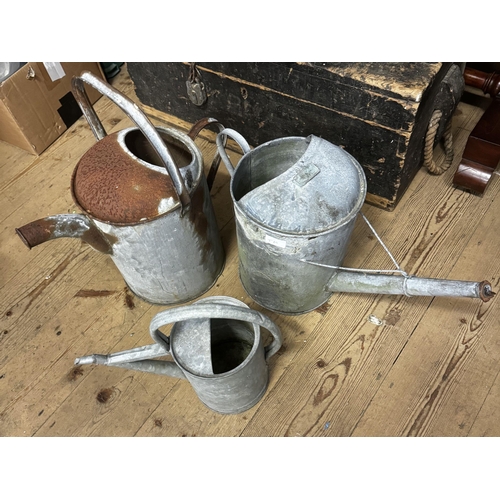 382 - 3 watering cans