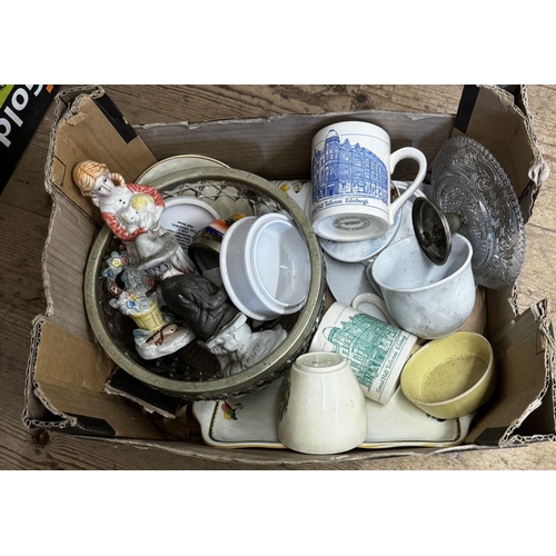 385 - Box china etc