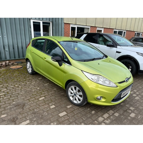 725 - Ford Fiesta 1.2L petrol milage 100,000 MOT October 24(only 10% buyers premium)