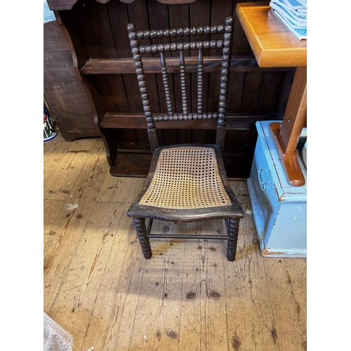 451 - Cane seated chair