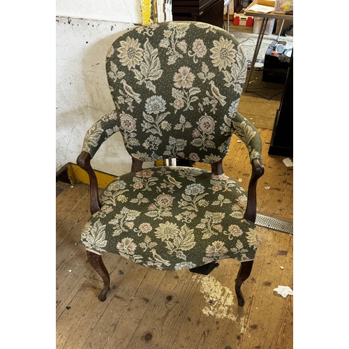 122 - Victorian armchair