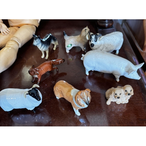 176 - 8 Beswick animal figures