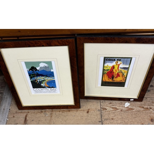 21 - Pair advertising prints