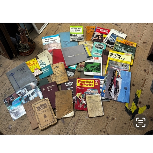 309 - Vintage car manuals