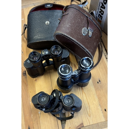 140 - 3 sets binoculars