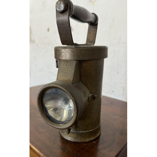 226 - Antique torch