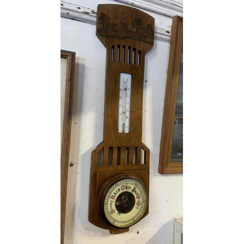 243 - Oak barometer