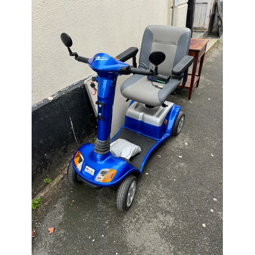 218 - As new mobility scooter been parked up and batteries need replacing