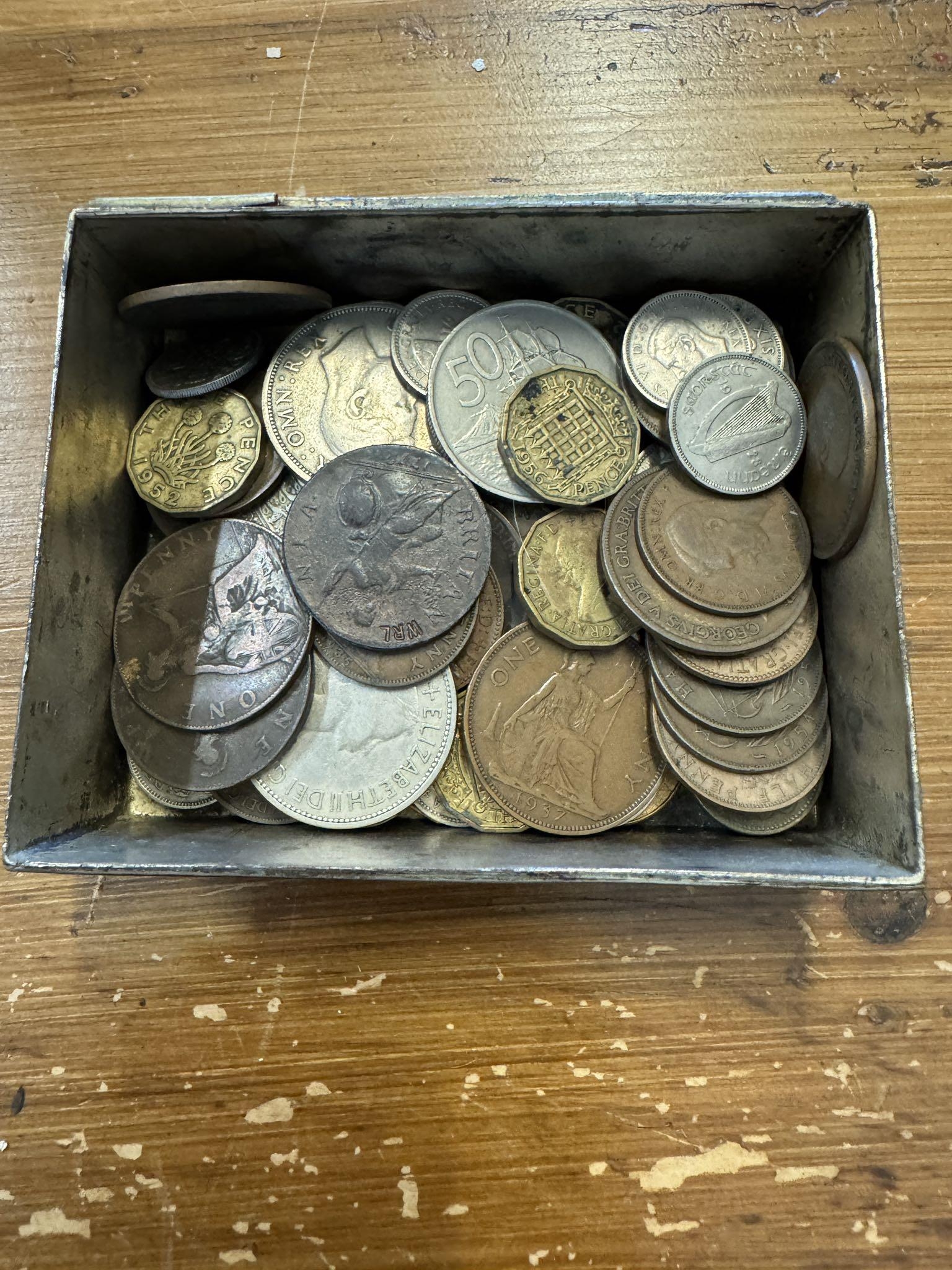 Tin coins