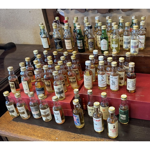 175 - Collection whiskey miniatures