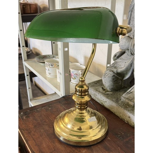 453 - Brass desk lamp