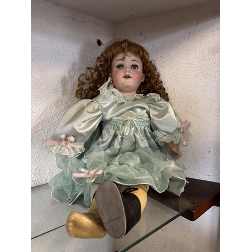 628 - Armand Marseille porcelain headed doll