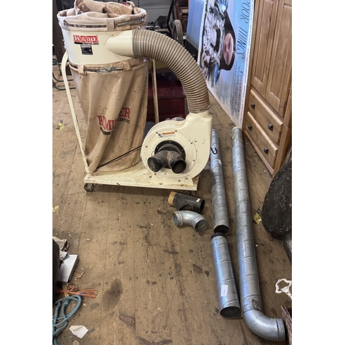 761 - Axminster dust extractor & ducting