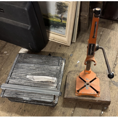 803 - Tile cutter & drill stand