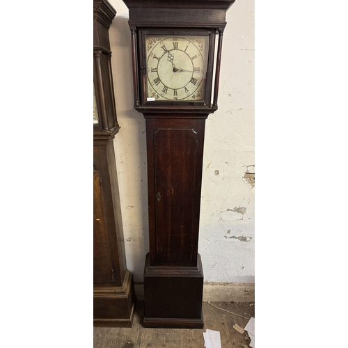 616 - Longcase clock no weight or pendulum