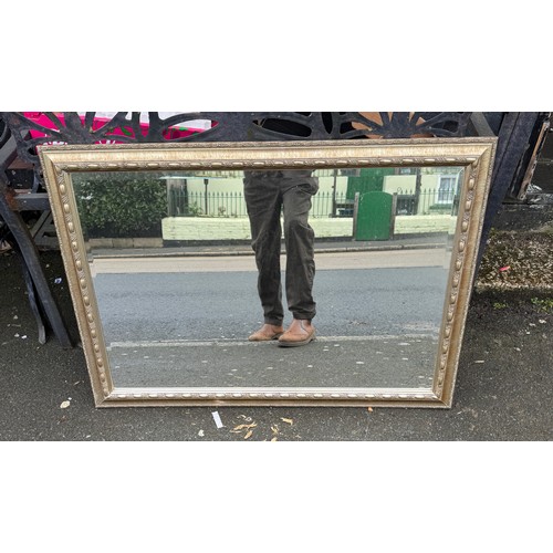 627X - Gilt wall mirror