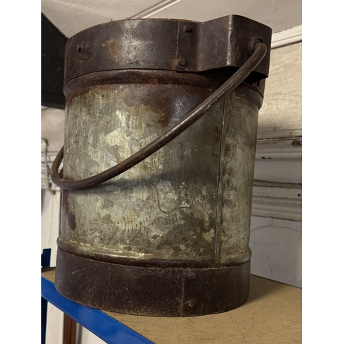 18 - Industrial steel bucket