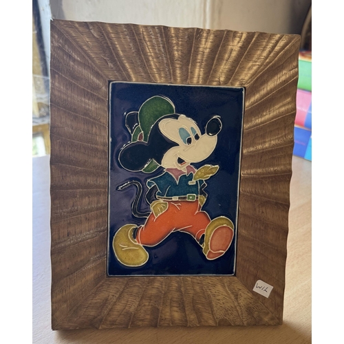 81 - Framed Disney tile