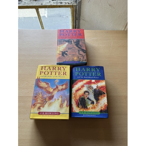 82 - 3 Harry Potter books-1st editions