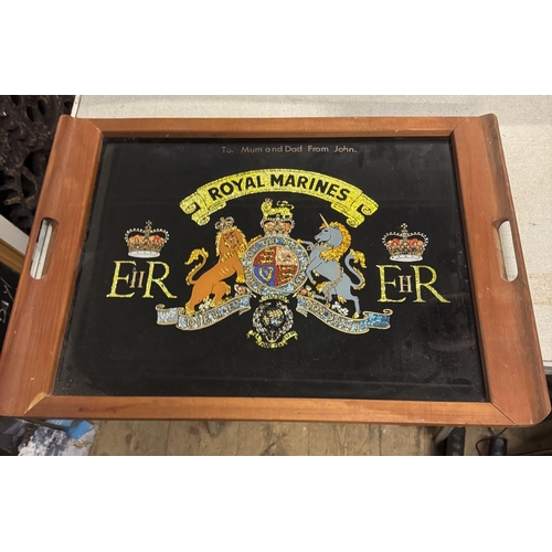 913 - Royal Marines tray