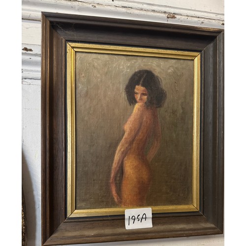 195A - oil nude