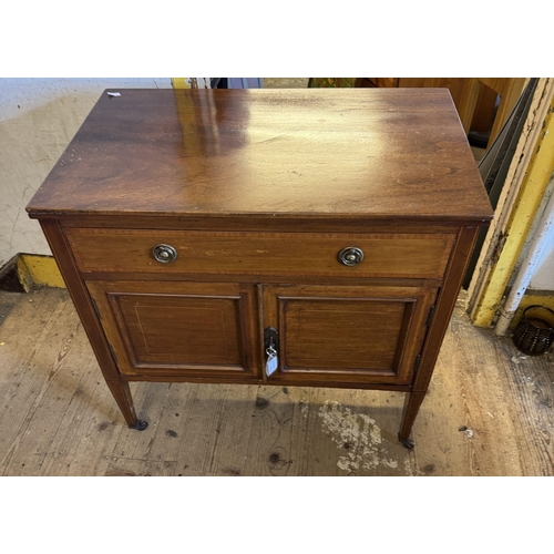 285 - Mahogany side cabinet