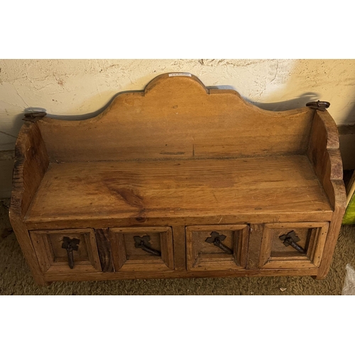 286 - Pine spice drawers