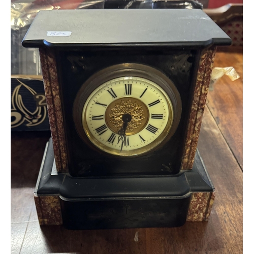 294 - Slate mantle clock