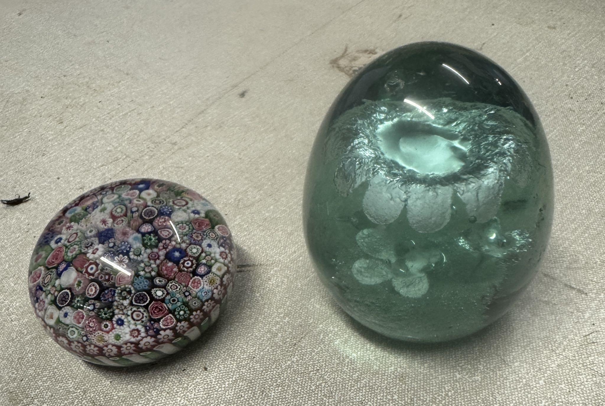 2 paperweights