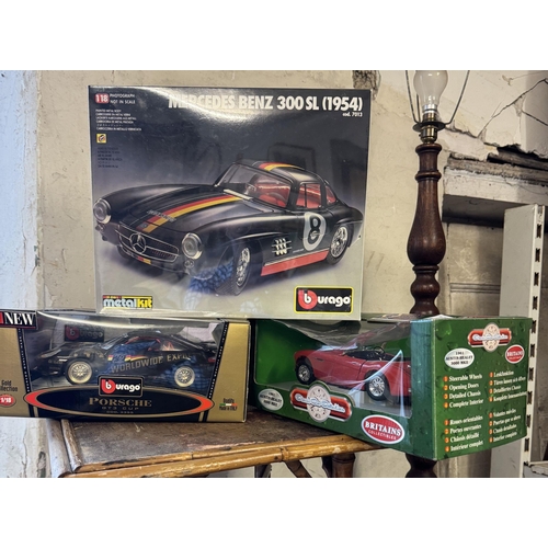 3 model cars