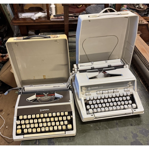 2 typewriters