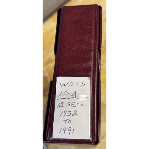 128 - 12 sets Wills cigarette cards