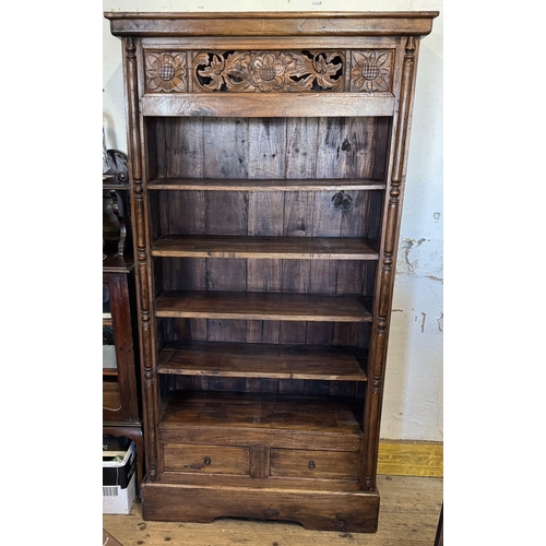 226 - Hardwood bookcase