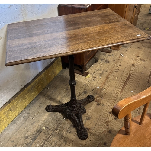 244 - Cast iron based table