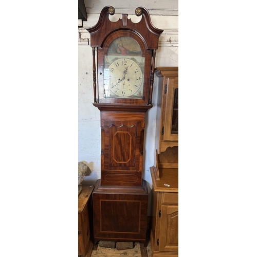 249 - Victorian mahogany 8 day longcase clock