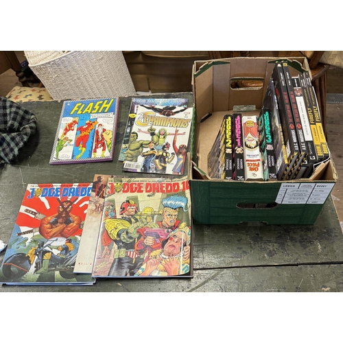347 - Vintage comics & books