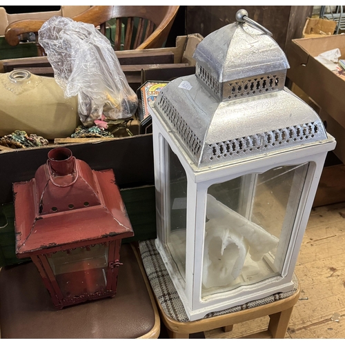 408 - 2 candle lanterns