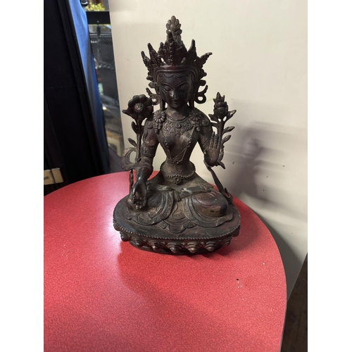 531 - Oriental bronze deity