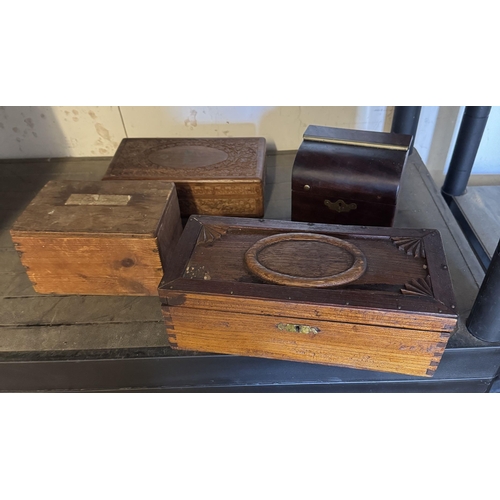 784 - Wooden boxes